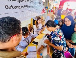 Alfamidi Edukasi Keluarga Balita di Baiya, Ratusan Balita Ikut Serta