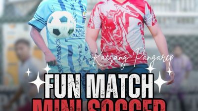 Kaesang Pangarep Tantang Jurnalis Palu FC di Lapangan Mini Soccer