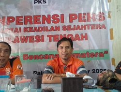 PKS Sulteng Kirim Relawan dan Salurkan Donasi Hampir Rp100 Juta ke Sumbar dan Aceh