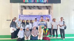 Donasi Rp10 Juta Pegawai dan Masjid Bappeda Disalurkan untuk 1.000 Paket Abon ke Sumatera