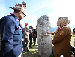 Dampingi Menteri Kebudayaan, Wagub Reny Lamadjido Dorong Pelestarian Kawasan Megalitik Lore Lindu