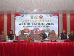 Sepanjang 2025, Polres Sigi Selesaikan 433 Kasus Kejahatan