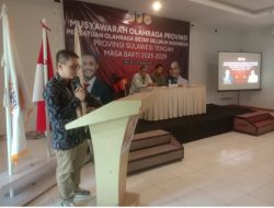 Andi Raharja Limbunan Resmi Jabat Ketua POBSI Sulteng