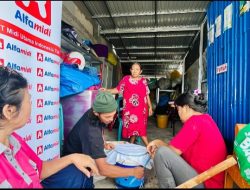 Alfamidi Branch Palu Gelar Pelatihan Pembuatan Pupuk Organik Cair Bersama Bank Sampah Talise