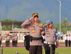 Hari Kesadaran Nasional, Kapolres Sigi Tekankan Loyalitas dan Integritas Personel