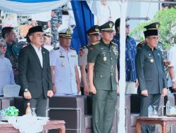 Henri Muhidin Hadiri Sertijab Danlanal Palu, Apresiasi Pengabdian Komandan Lama