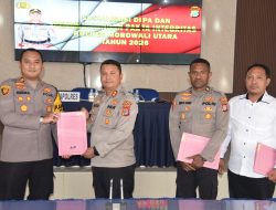 Polres Morowali Utara Gelar Sosialisasi DIPA/RKA-KL TA 2026 dan Penandatanganan Pakta Integritas
