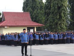 Peringati HAB ke-80, Kanwil Kemenag Sulteng Gelar Ziarah dan Tabur Bunga di Makam Pahlawan dan Guru Tua