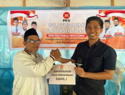 DPD PKS Parigi Serahkan Dana Kerohiman kepada Caleg di Tiga Dapil