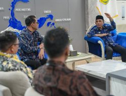 Terima Audiensi Kepala BPS Sulteng, Gubernur Anwar Hafid Tekankan Kebijakan Pemerintah Berbasis Data