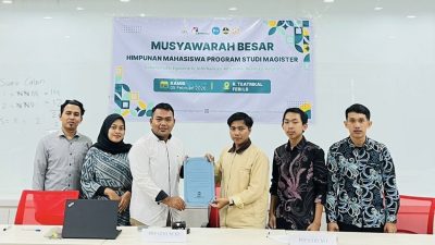 Mahasiswa Asal Sigi Terpilih Pimpin Himpunan Magister FEBI UIN Sunan Kalijaga