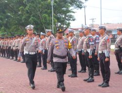 Polres Sigi Mulai Operasi Keselamatan Tinombala 2026, Fokus Tekan Pelanggaran Lalu Lintas