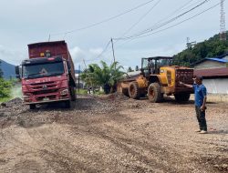 PT GNI Bantu Infrastruktur Desa Bunta, Bangun Jalan dan Gorong-gorong