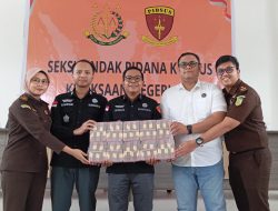 Kejari Sigi Setor Rp1 Miliar ke Kas Negara dari Kasus Rokok Ilegal