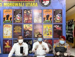 Polres Morowali Utara Tangkap Pengedar Sabu, Dibekuk Saat Singgah di Kios