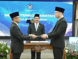 Menteri Imipas Lantik Dirjen Imigrasi Hingga Staf Ahli Menteri Bidang Pelayanan Publik dan Reformasi Hukum