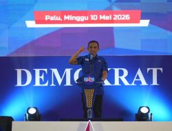 Anwar Hafid Kembali Pimpin Demokrat Sulteng Periode 2026–2031