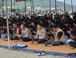 May Day Morowali Utara Berlangsung Kondusif, Buruh dan Aparat Rayakan dengan Aksi Damai hingga Dero Bersama