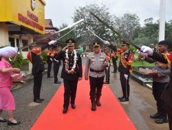 Polres Morowali Utara Gelar Wisuda Purna Bhakti Kompol (Purn) Anton Hasan