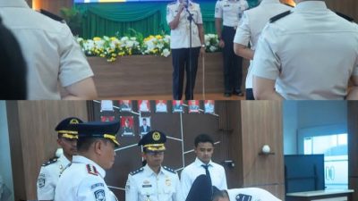 Kantor Imigrasi Palu Lantik Pejabat Non Manajerial Analis Keimigrasian Ahli Pertama