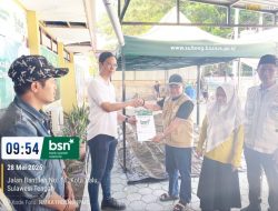 BSN Palu Tebar Kebaikan Pada Momen Idul Adha 1447 H