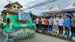 Morowali Juara 1 Pawai Ta’aruf MTQ XXXI Sulteng, Tampilkan Pesona Raha Adati Tobungku