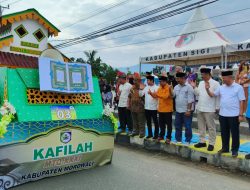 Morowali Juara 1 Pawai Ta’aruf MTQ XXXI Sulteng, Tampilkan Pesona Raha Adati Tobungku