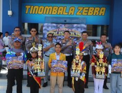 Pocil Polres Morowali Utara Raih Juara I Penilaian Korlantas Polri