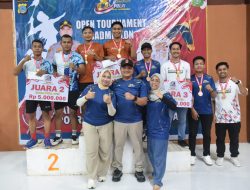 Tournament Badminton Bhayangkara Cup 2026, PB Polres Morowali Utara Raih Juara Ganda Putra Umum