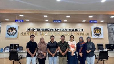 Bahas Pembangunan Kantor Imigrasi,  Sekda Tolitoli Silaturahmi ke Kepala Imigrasi Palu