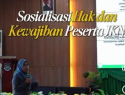 Imigrasi Palu Terima Sosialisasi Hak dan Kewajiban Peserta BPJS Kesehatan