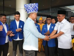 Gubernur Sulteng Sambut Kedatangan Menko Pangan Zulkifli Hasan di Palu
