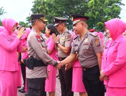 55 Personel Polres Sigi Naik Pangkat, Kapolres Ingatkan Tanggung Jawab Semakin Besar