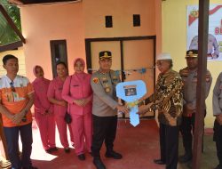 Polres Morowali Utara Resmikan Bedah Rumah untuk Warga Tompira pada HUT ke-80 Bhayangkara