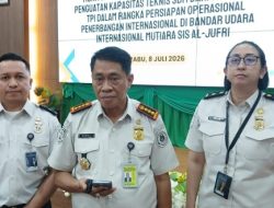 Imigrasi Palu Latih Petugas Keimigrasian Soal Melayani Jalur Internasional