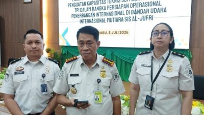 Imigrasi Palu Latih Petugas Keimigrasian Soal Melayani Jalur Internasional