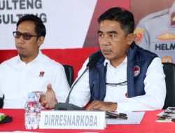 Ditresnarkoba Polda Sulteng Kejar Pengendali 16 Kg Sabu Hingga Keluar Provinsi