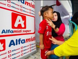Alfamidi Palu Edukasi Puluhan Keluarga Dukung Balita Tumbuh Aktif