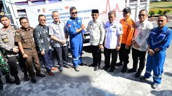 Gubernur Sulteng Terima Bantuan Kemanusiaan PT Donggi Senoro LNG untuk Korban Gempa