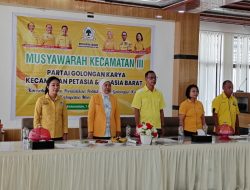 Golkar Morowali Utara Matangkan Struktur, Bidik Menangkan Pileg dan Pilkada 2029