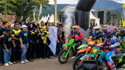 1.550 Rider Banjiri Kolonodale, Event Mamala Bertabur Bintang Dongkrak Ekonomi Warga
