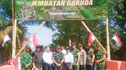 Jembatan Garuda Buka Akses Ekonomi dan Pertanian Warga Desa Bahagia