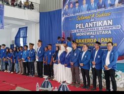 PAN Morowali Utara Target Tiga Besar dan Pimpinan, DPC 10 Kecamatan Resmi Dilantik