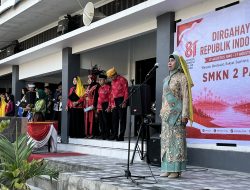 SMKN 2 Palu Meriahkan HUT ke-81 RI, Guru dan Tenaga Kependidikan Dapat Penghargaan