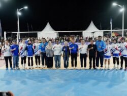Syarifudin Hafid Buka Berani Cup Volley Ball Putri di Morowali, Dorong Lahirnya Talenta Lokal