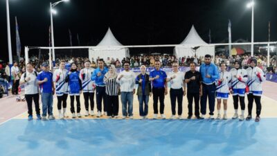 Syarifudin Hafid Buka Berani Cup Volley Ball Putri di Morowali, Dorong Lahirnya Talenta Lokal