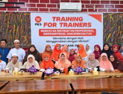 PKS Sigi Gelar Training for Trainers, Bunda Wiwik Tekankan Komunikasi dan Keteladanan
