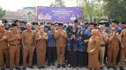 Lantik 422 PNS, Gubernur Anwar Hafid Tegaskan Promosi Jabatan Harus Berdasarkan Prestasi