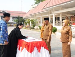 Lantik 422 PNS, Anwar Hafid Ingatkan Loyalitas Bukan Sekadar Cari Muka