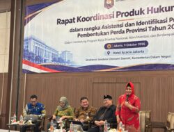 Ketua Bapemperda DPRD Sulteng Jadi Keynote Speaker Rakor Propemperda 2027